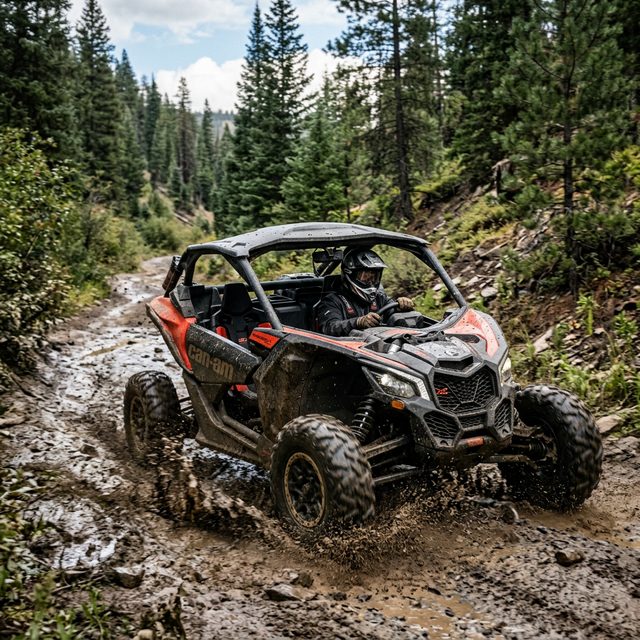 Passeio off-road com UTV