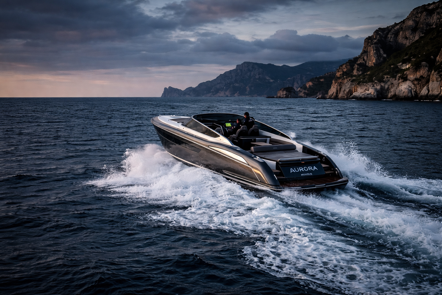 Lancha de Luxo - Peças Náuticas